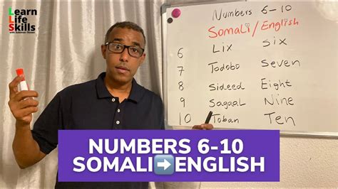 Numbers 6 To 10 — Somali To English Makaton Sign Youtube