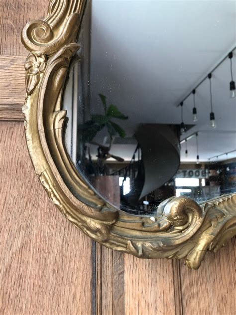 Large Antique Mirror, Ornate Gold Mirror, Mirror Wall, Hallway Mirror, Large Vintage Mirror ...