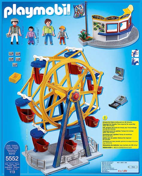 Playmobil Ferris Wheel With Lights Toptoy