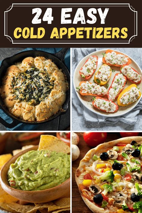 24 Easy Cold Appetizers Insanely Good