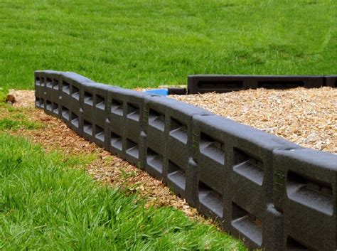 Why install a playground border? Interlocking Plastic Playground Borders - Your answer to permanently maintaining safety ...