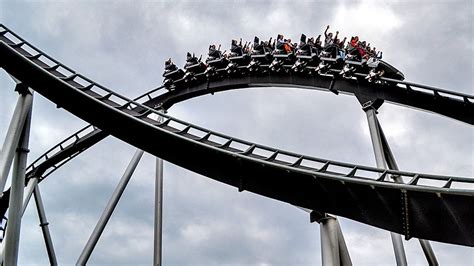 Silver Star Rollercoaster At Europa Park In Germany Insane Coaster