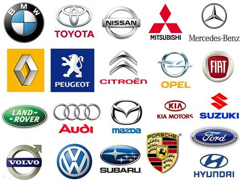 Lexplication Des Differents Logos Des Marques Automobile Général