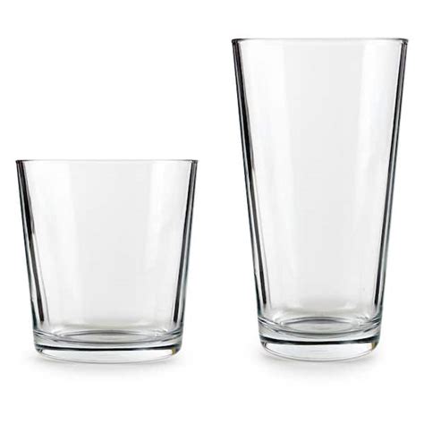Circleware Drinkware Glassware Entertaining Set Of 16 8 Hi Ball 15 75 Oz 8 Dof 12 5oz Glasses