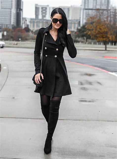 Six Black Winter Outfit Ideas 2018 Fashion Trends