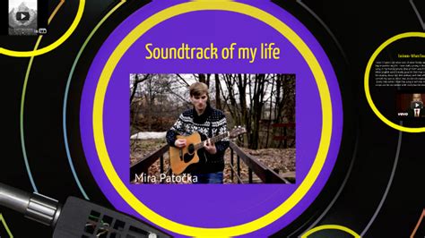 Soundtrack Of My Life By Miroslav Patocka