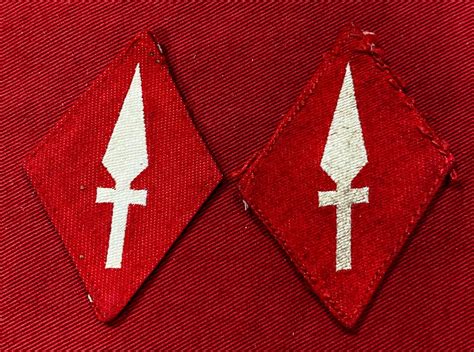 Ww2 British 1st Corps Formation Badges