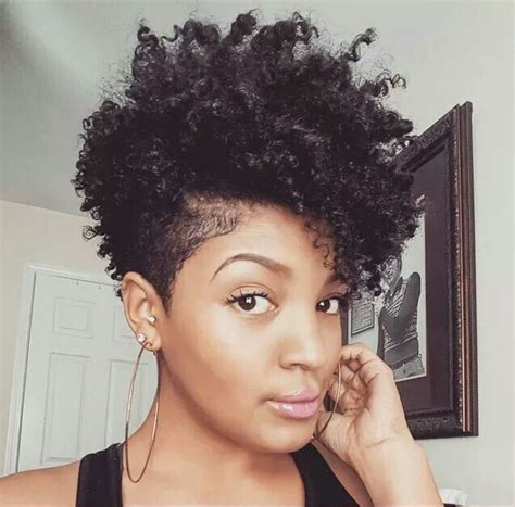 Pin By Chelley Chelle On HAIR IS FIRE Short Natural Hair Styles Natural Hair Mohawk