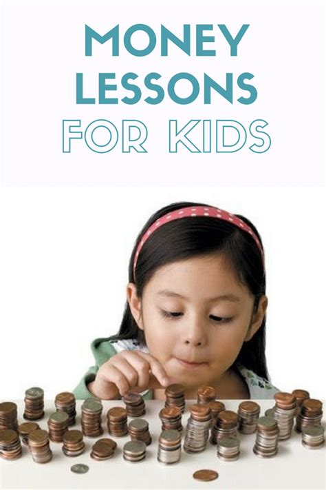 Money Lessons For Kids Money Lessons Lessons For Kids Savings For Kids