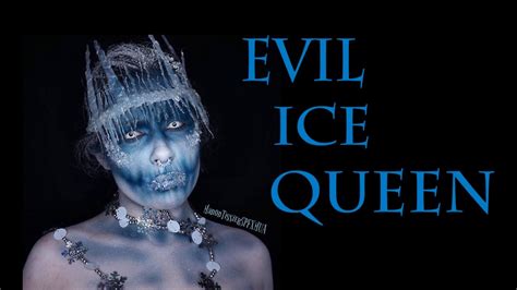 Evil Ice Queen Make Up Youtube