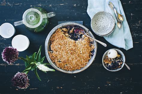 Green Kitchen Stories Blueberry And Blackberry Crumble