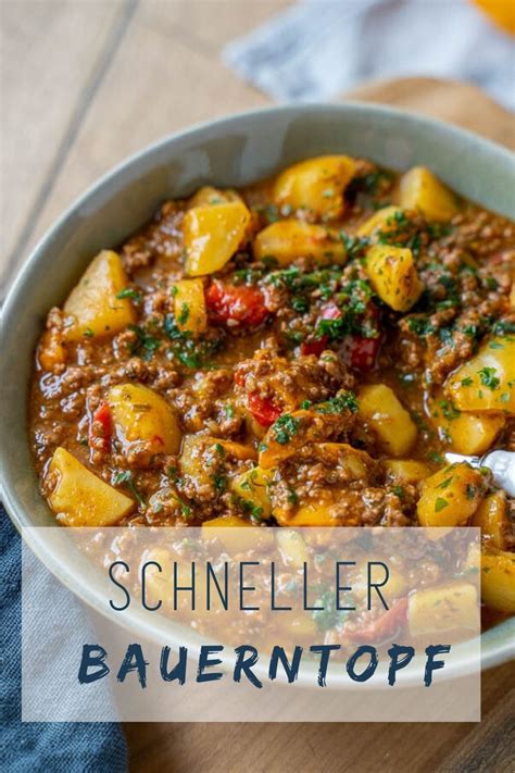 So einfach ist der Bauerntopf zubereitet