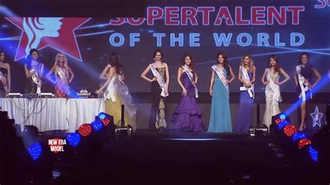 New Era Model Tajikistan At Miss Supertalent Of The World Awords Seoul Korea Youtube