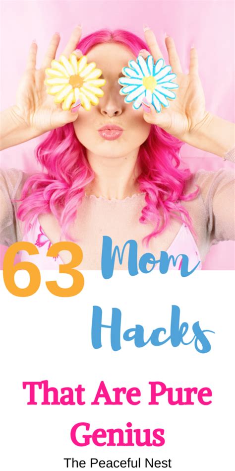 63 Mom Hacks That Are Pure Genius Mom Hacks Pure Products Mom