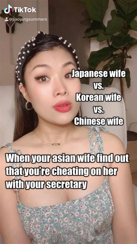 Japanese Wife Vs Korean Wife Vs Chinese Wife Video Husband Wife Humor Funny Mom Jokes