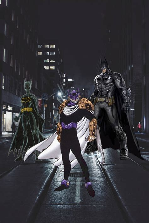 Batman And Batgirl Vs Prometheus By Dreddzilla On Deviantart
