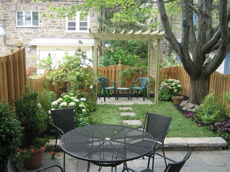 Check spelling or type a new query. small space transform traditional style with pergola ...