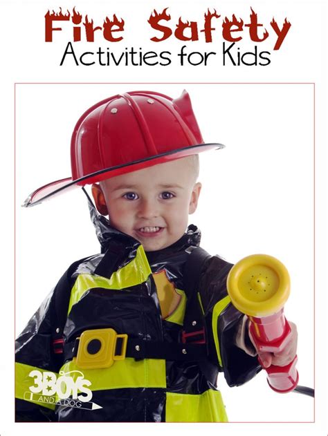 8 Best Images About Fire Safety Theme On Pinterest The Alphabet