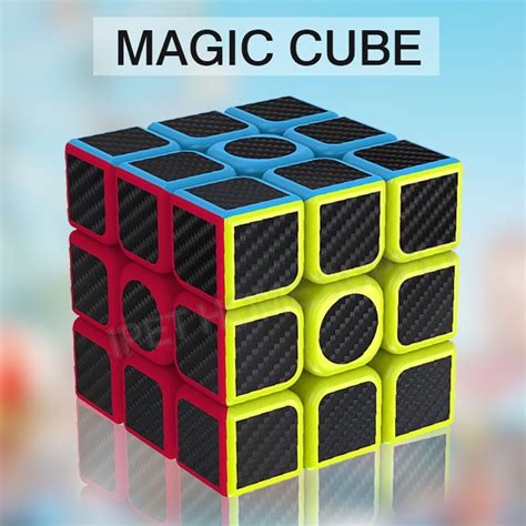 3x3x3 Smooth Speed Magic Rubiks Cube Puzzle Easy Twist