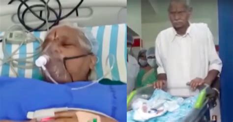 73 Year Old Woman In India Gives Birth To Twin Girls Husband Suffers Stroke Next Day