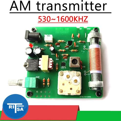 Amplificador Exitador Am Transmitter Crystal Radio