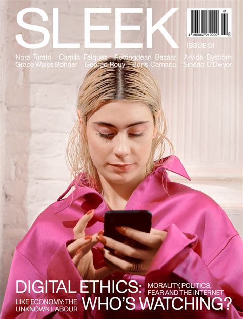 Sleek Magazine 61 Spring 2019 Cover Nora Turato By Image Group Sleek Magazine