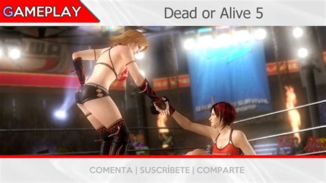 Dead Or Alive 5 Wrestling And Mma Basstina Vs La Mariposamila Youtube