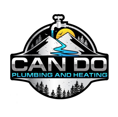 Mountain Valley Plumbing And Heating Logo Design