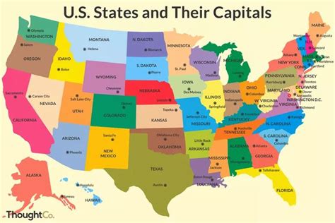Can You Name All State Capitals States And Capitals Fifty States Capital Of Usa