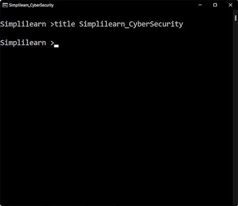 Your One Stop Guide To Learn Command Prompt Hacks Simplilearn