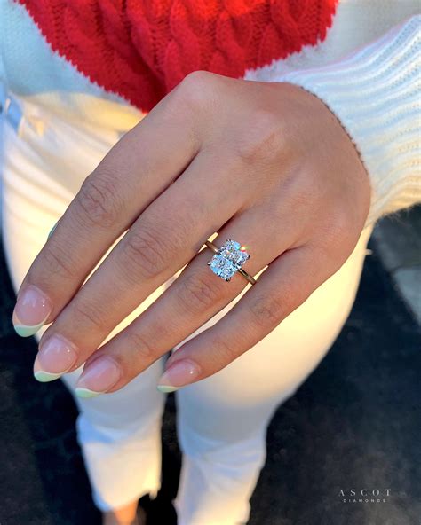 Cushion Cut Engagement Settings