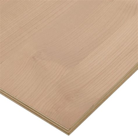Columbia Forest Products 3 4 In X 2 Ft X 8 Ft Purebond Alder Plywood
