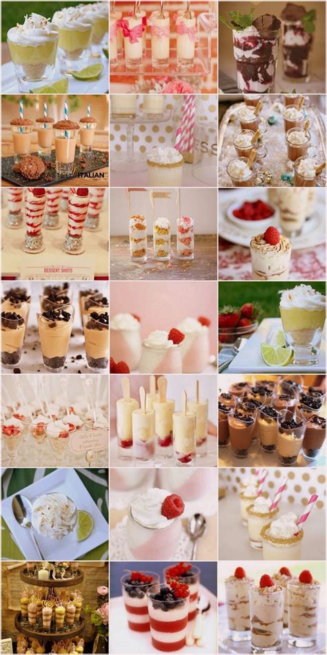 15 Dessert Pudding Shots And Bridal Shooters For Your Wedding