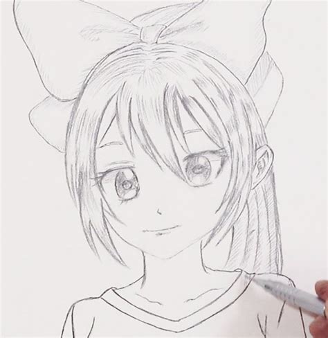 How To Draw Cute Anime Girls Easy How To Draw