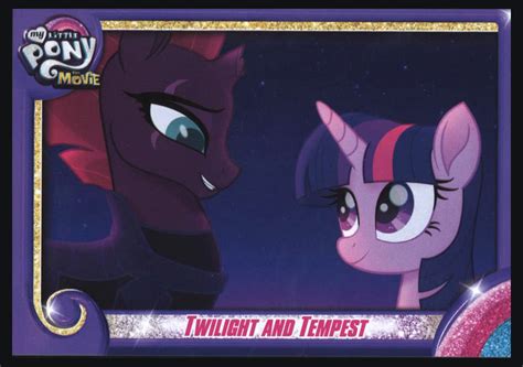 My Little Pony Twilight And Tempest Mlp The Movie Trading Card Mlp Merch