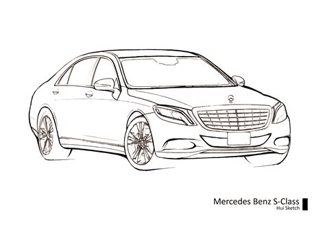 Ausmalbilder autos mercedes amg 14 modern home revolution. Mercedes Benz Drawing at GetDrawings | Free download