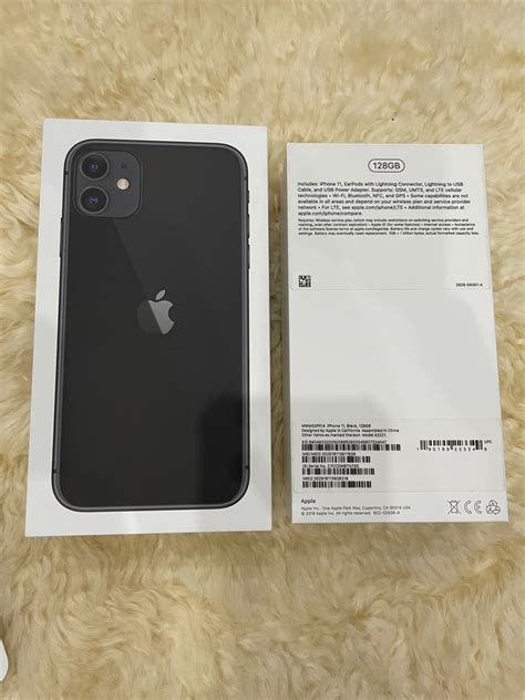 Iphone 11 Black 128 Box Only Mobile Phones And Gadgets Mobile Phones