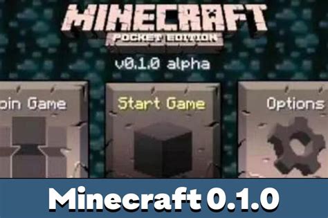 Download Minecraft Pe 010 Apk Free Mcpe 010