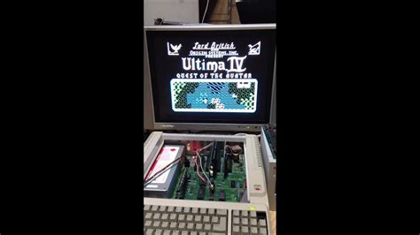 Apple Iie Mockingboard Ultima Iv Youtube