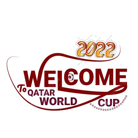 Welcome Qatar World Cup 2022 Typography Hd Images And Fifa Welcome