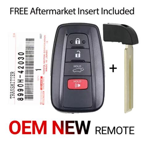 New OEM Toyota RAV Smart Keyless Proximity Remote H HYQ FBC EBay