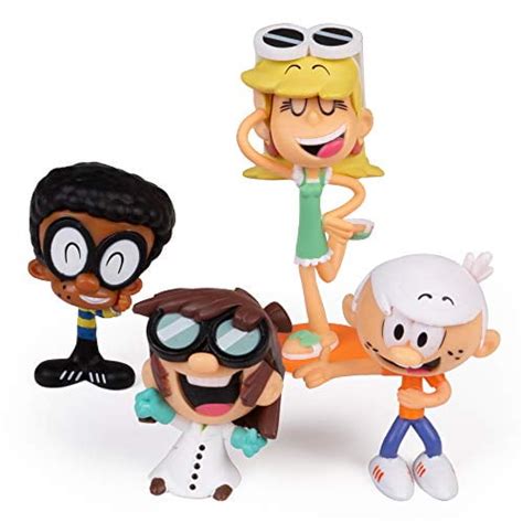 The Loud House Figure 4 Pack Lincoln Clyde Lisa Ubuy India