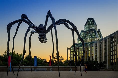 Maman Sculpture Learn Photography Canada