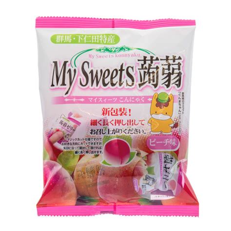 Japan Centre Shimonita Peach Konnyaku Jelly Candy Candy