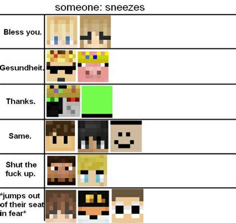 Dsmp When You Sneeze In 2021 Dream Smp Memes Dream Team Alignment