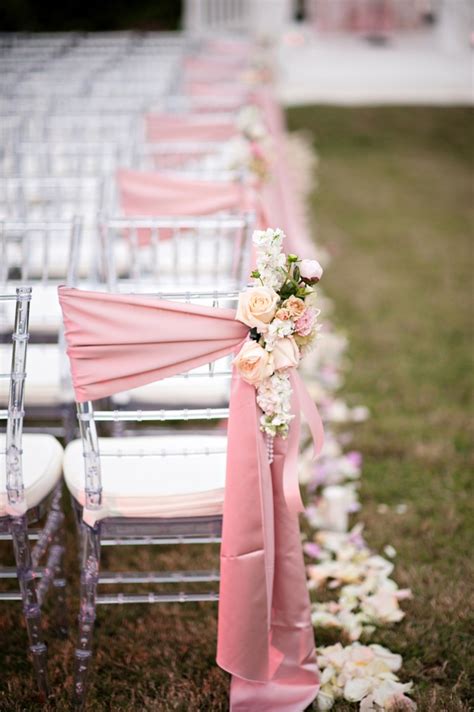 20 Creative Diy Wedding Chair Ideas With Satin Sash