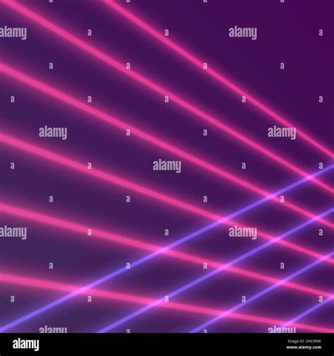 Geometric Retro 80s Pink Laser Background Stock Photo Alamy