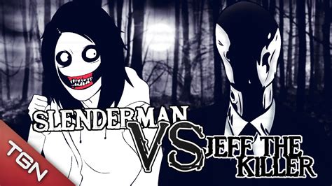 Slenderman Vs Jeff The Killer Youtube