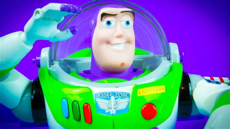 Toy Story Talking Buzz Lightyear Disney Store Pixar Toys Youtube