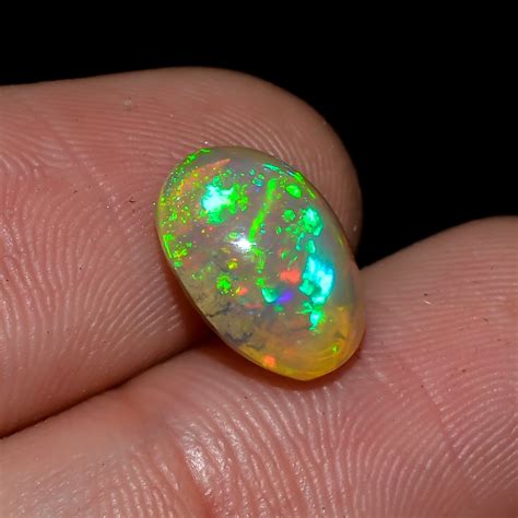 Ethiopian Fire Opal Amazing 200 Carat Gemstone Cabochon Etsy